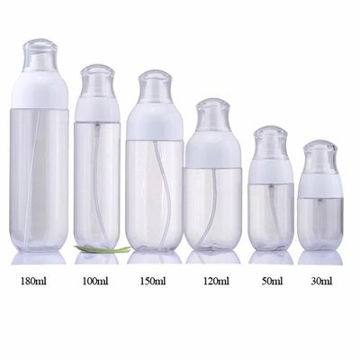 PETG-Plastikpumpflaschen transparent für das Schönheits-Verpacken
