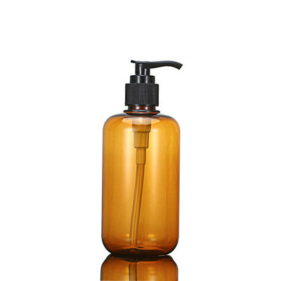 Haustier-Shampoo-Pumpen-Zufuhr-Flasche, 300ml Amber Plastic Pump Bottles