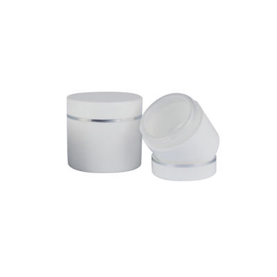 doppel-wandiges Plastikglas-kosmetische Lotions-Creme-Behälter-Topf-Gläser 50g pp.