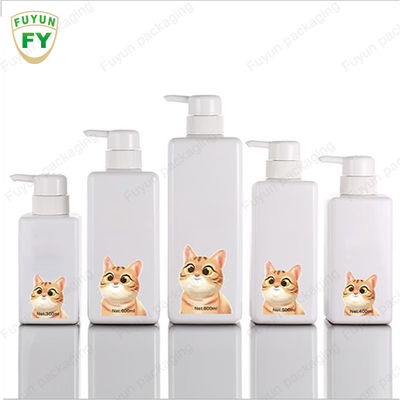 Zufuhren der Pumpflasche-500ml für Lotions-Shampoo-Quadrat-Form