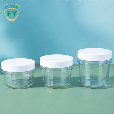 2oz 10ml 200ml ringsum klare Plastiklotions-Gläser für Kosmetik