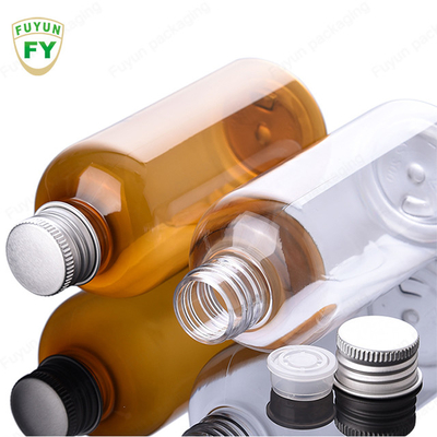 HAUSTIER 300ml Amber Clear Plastikshampoo-Flasche mit innerem Stecker