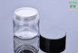 100ml Soem Logo Plastic Packaging Jars, klare Reise-kosmetisches Glas