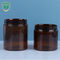 Amber Black Pet Plastic Cosmetic-Cremetiegel 100ml 150ml 200ml 250ml 300ml