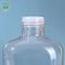 Flüssige Plastikflaschen-quadratische Form der Nahrung150ml mit Aluminiumkappe