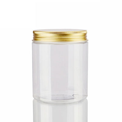 Fuyun klären Plastikglas-Behälter, Plastikspeichergläser mit Schaum-Zwischenlage durch kraftvolles für Reise, sahnt, Flüssigkeiten, Make-up