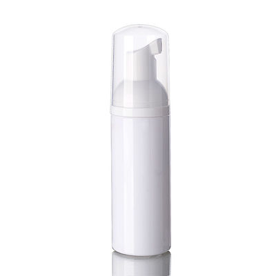 60ml Portable PP White Foam Pump Bottles Cosmetic For Travel