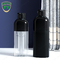 Kosmetisches Verpackenkundenspezifisches Logo Frosts flaschen-250ml 400ml
