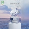 Plastikkosmetisches acrylsauerglas Fuyun 15ml 30ml 50ml mit silberner Kappe
